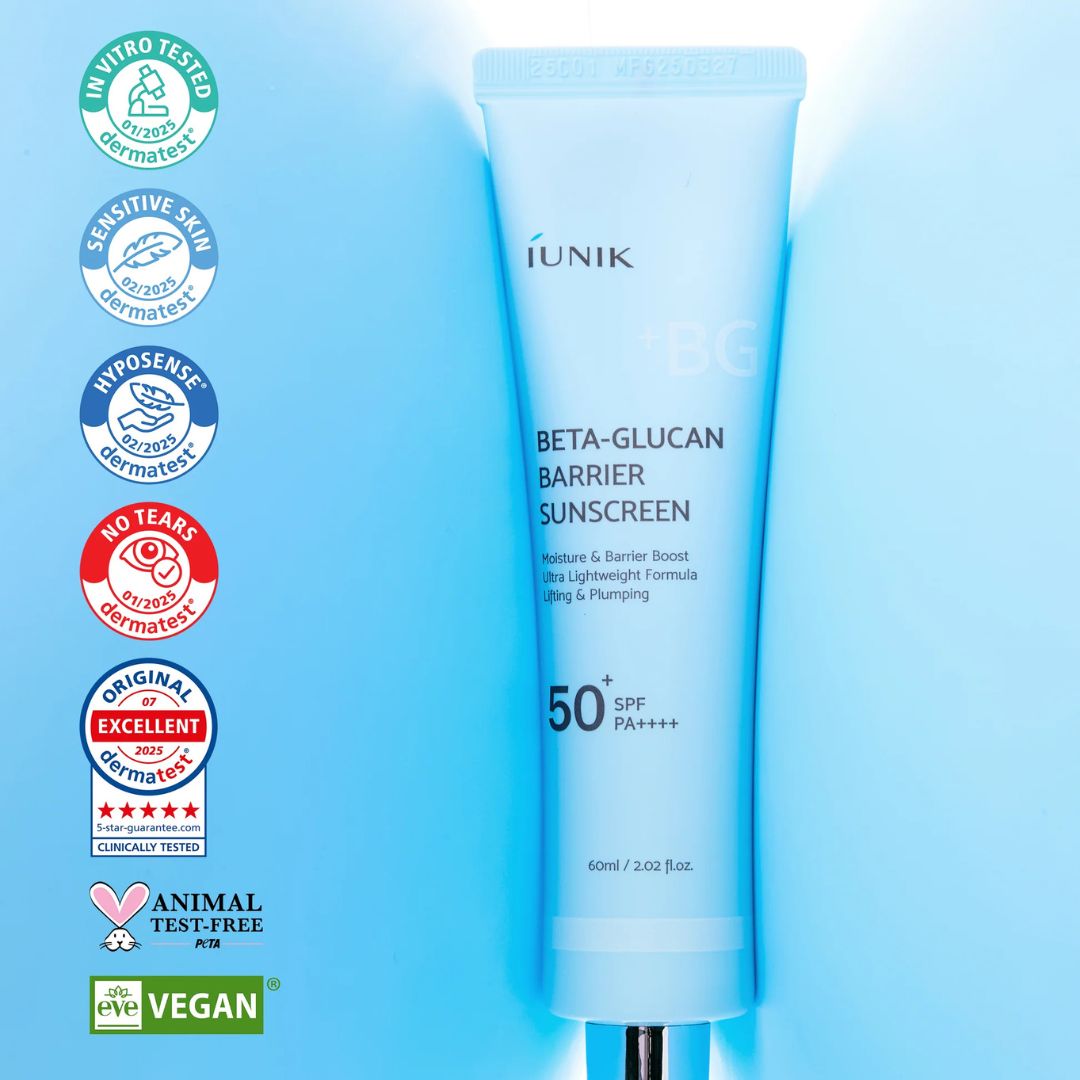iUNIK Beta-Glucan Barrier Sunscreen SPF50+ PA++++ 60ml