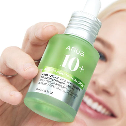 Anua Azelaic Acid 10% + Hyaluron Redness Soothing Serum 30ml