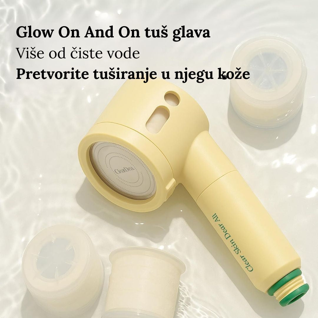 ClearDea Glow On and On Shower Head – tuš glava s filterom