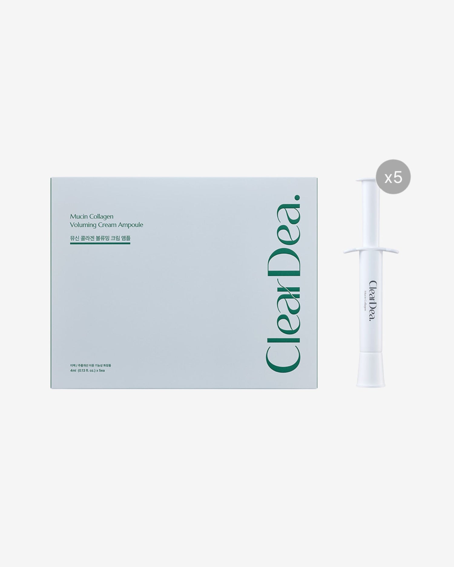 ClearDea Mucin Collagen Voluming Cream Ampoule 4 ml x 5 kom