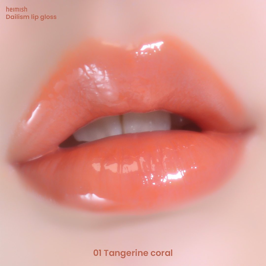 Heimish Dailism Lip Gloss Tangerine Coral