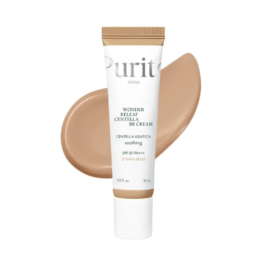 PURITO Wonder Releaf Centella BB Cream SPF30 PA+++ 27 Sand Beige 30ml