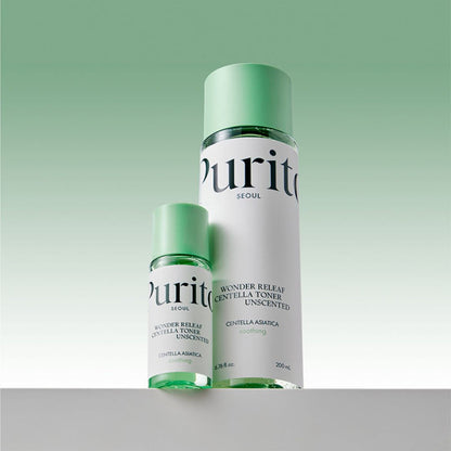 PuritoSeoul Wonder Releaf Centella Mini Kit Unscented 30ml/15ml/15ml