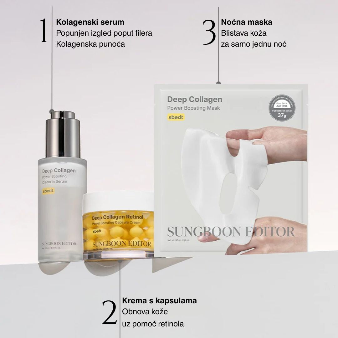 SUNGBOON EDITOR Deep Collagen Power Boosting Cream In Serum 30ml
