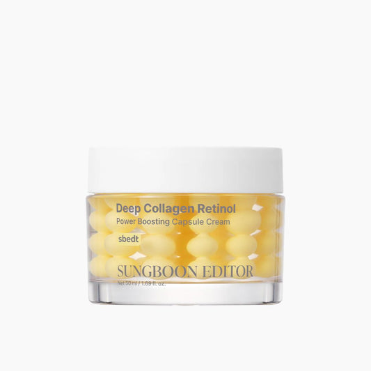 SUNGBOON EDITOR Deep Collagen Retinol Power Boosting Capsule Cream 50g