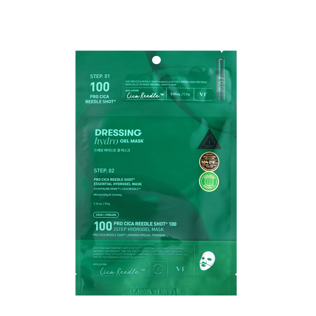 VT Cosmetics Pro Cica Reedle Shot 100 2 Step Hydrogel Mask