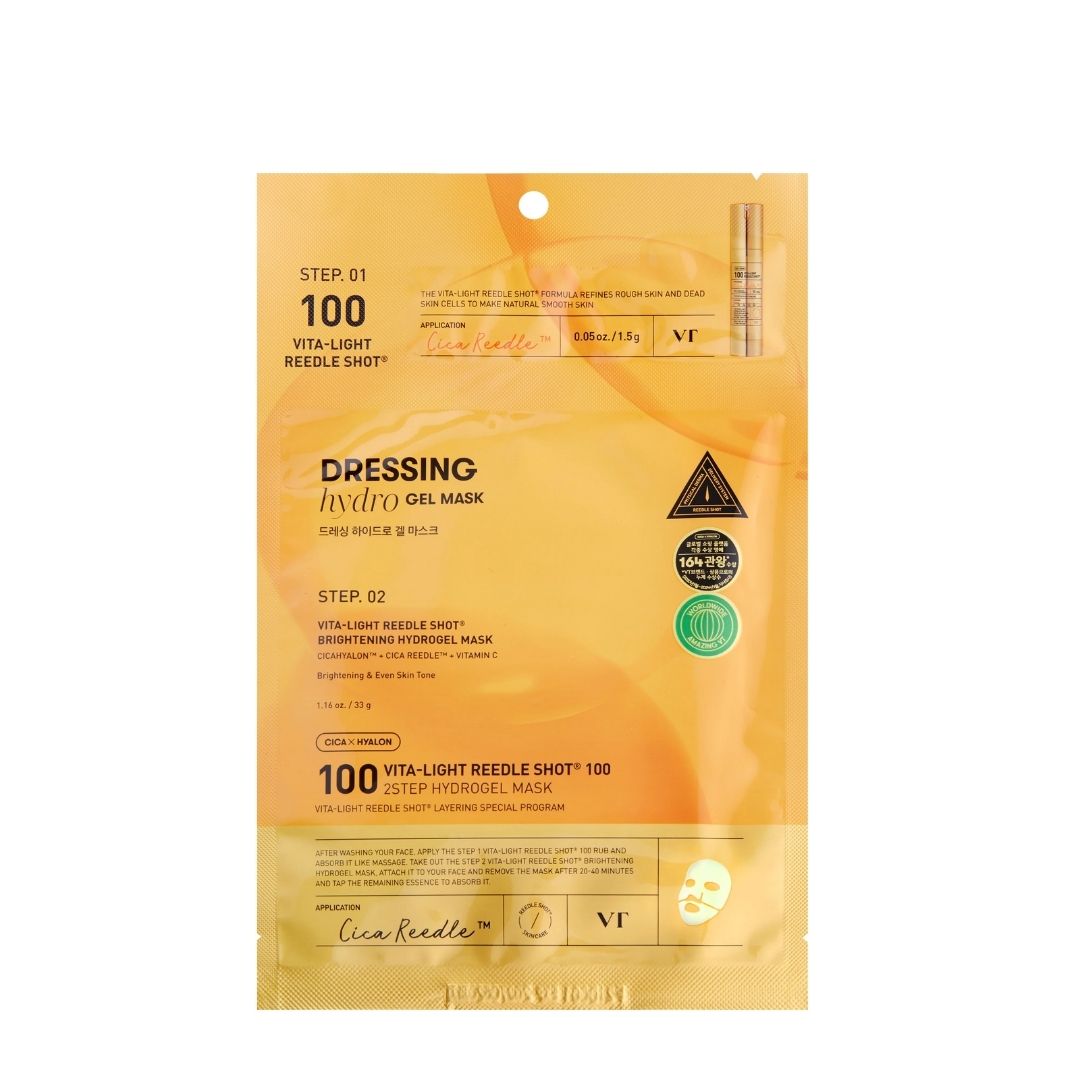 VT Cosmetics Vita-Light Reedle Shot 100 2 Step Hydrogel Mask