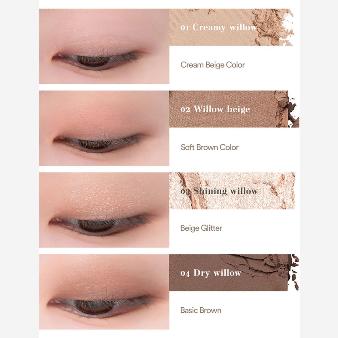 rom&amp;nd Better Than Eyes N01.Dry Willow Flower