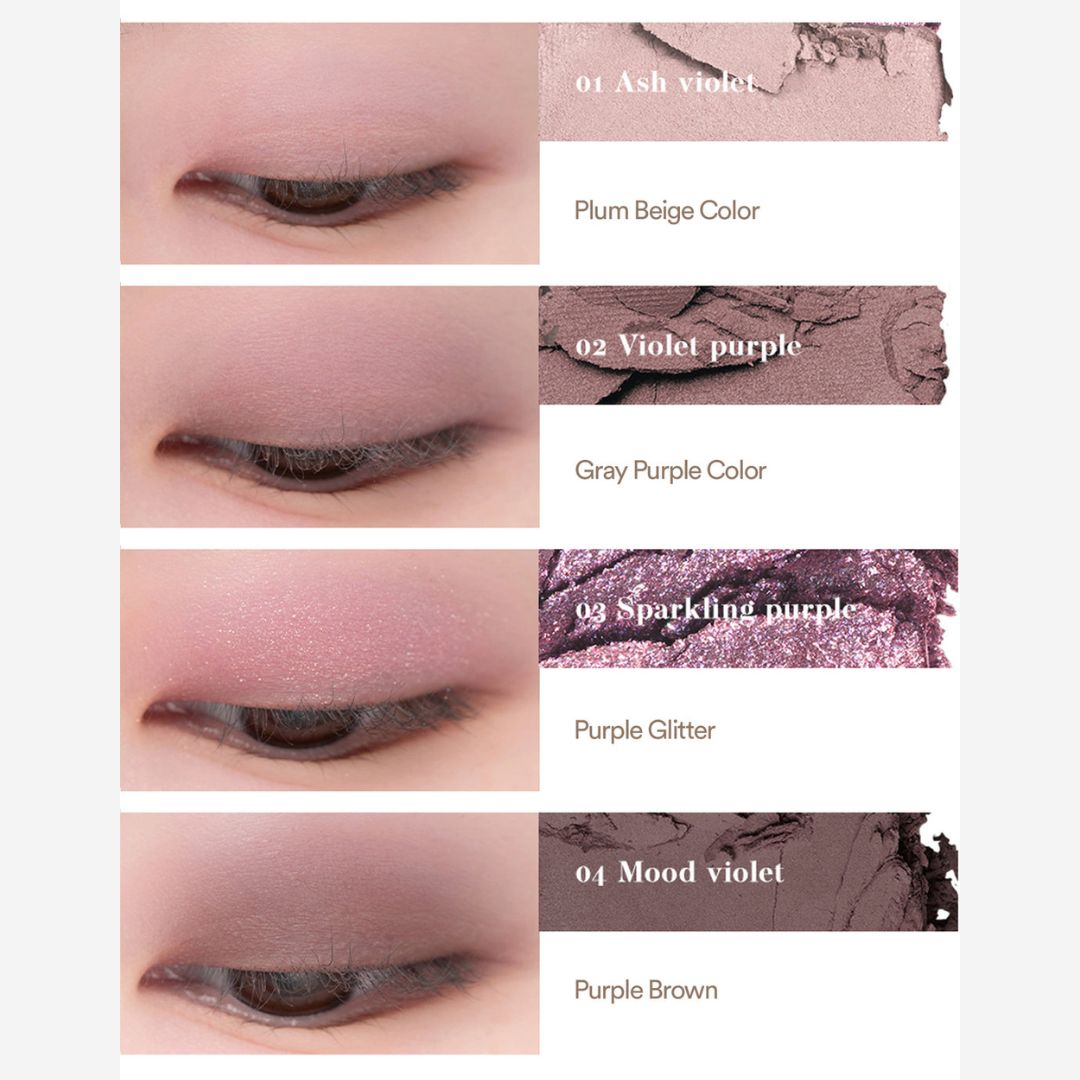 rom&amp;nd Better Than Eyes N02.Dry Violet