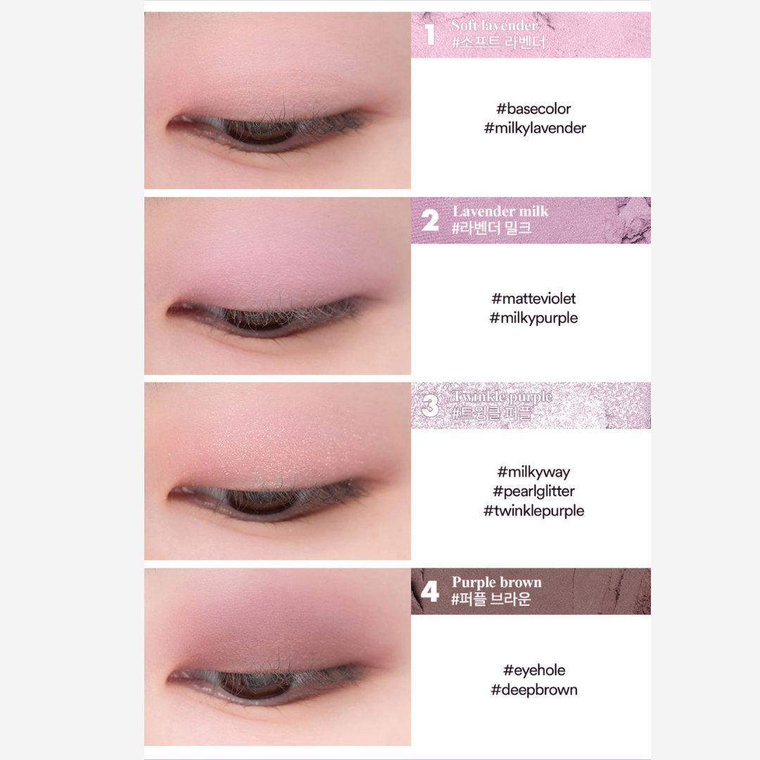rom&amp;nd Better Than Eyes W01.Dry Lavender
