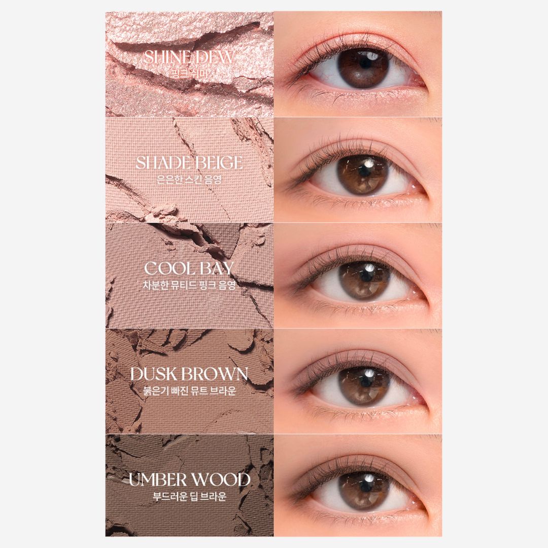 rom&amp;nd Better Than Palette Secret Garden 06.Peony Nude Garden