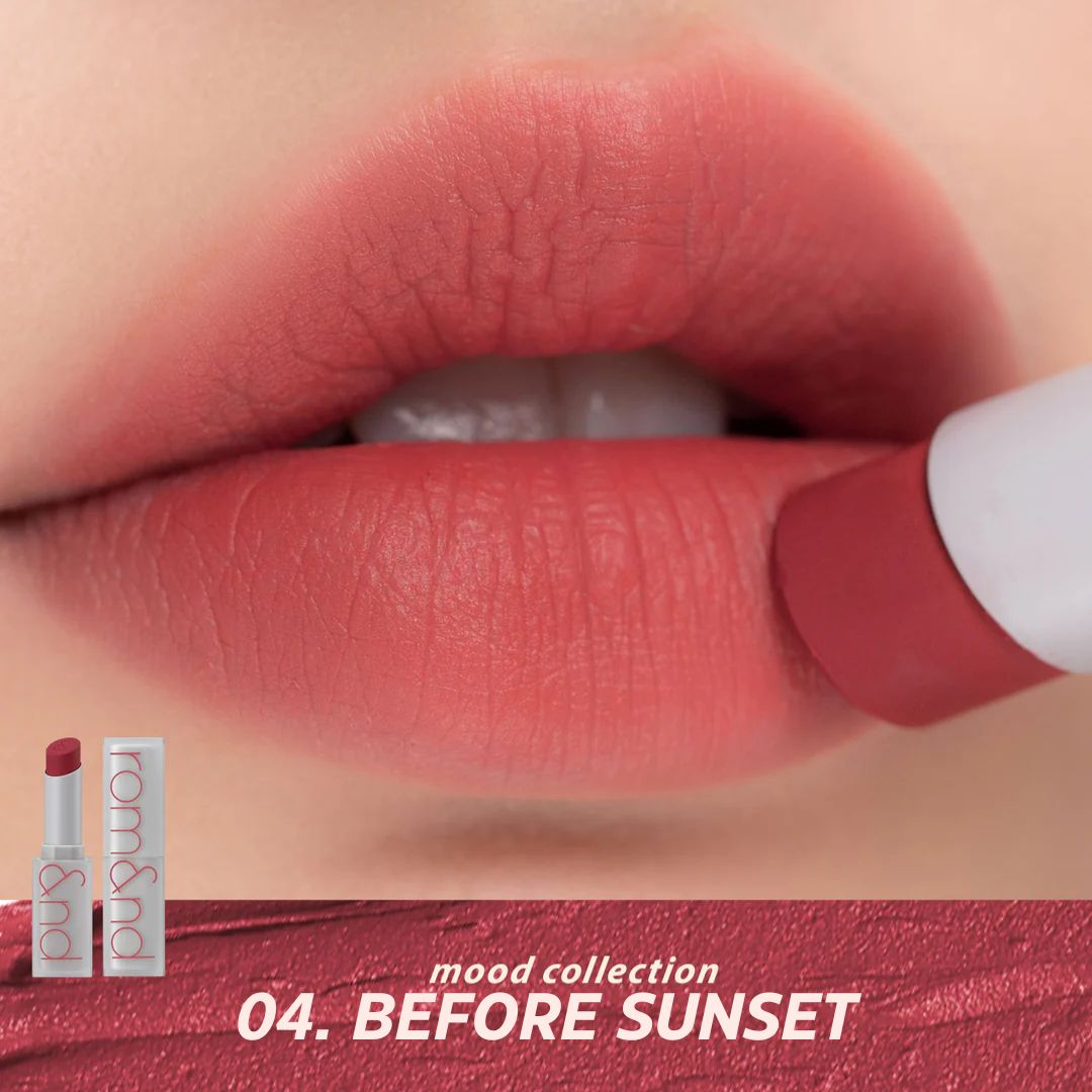 rom&amp;nd Zerro Matte Lipstick 04 Before Sunset