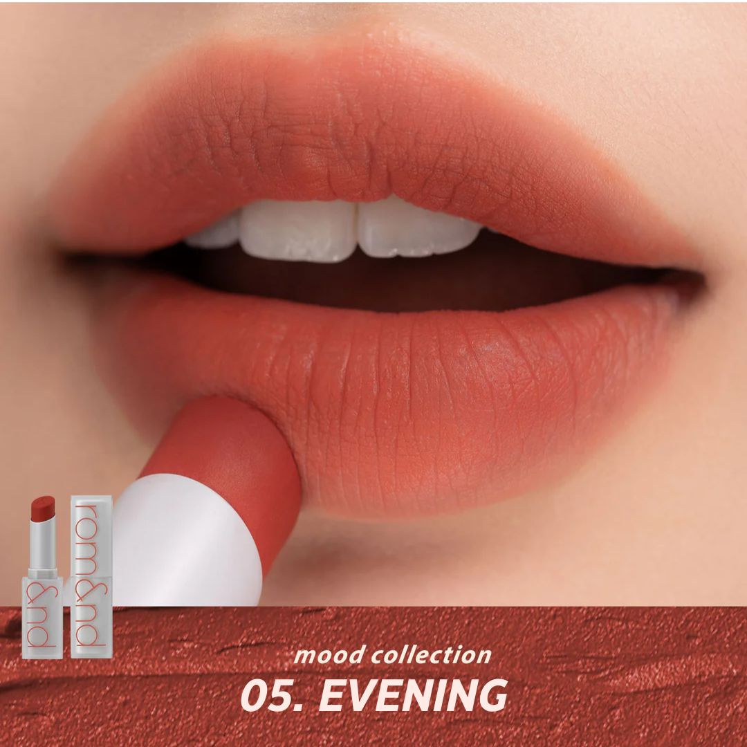 rom&amp;nd Zerro Matte Lipstick 05 Evening