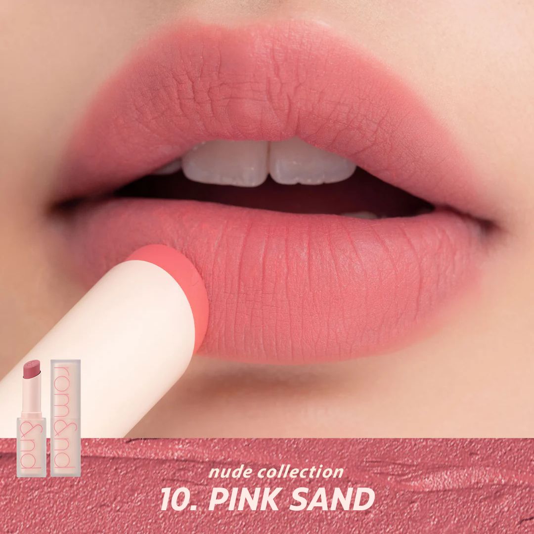 rom&amp;nd Zerro Matte Lipstick 10 Pink Sand