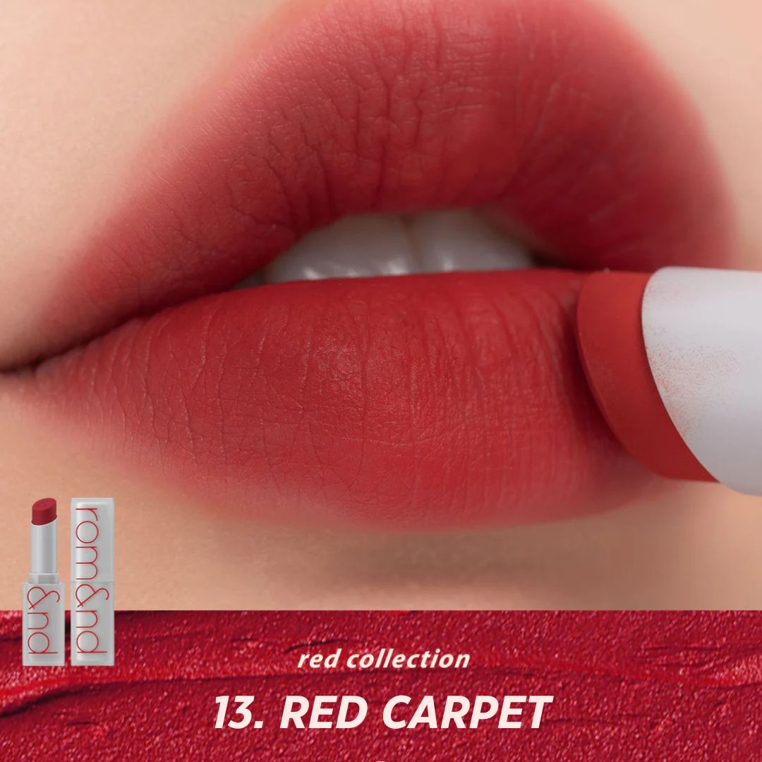 rom&amp;nd Zerro Matte Lipstick 13 Red Carpet