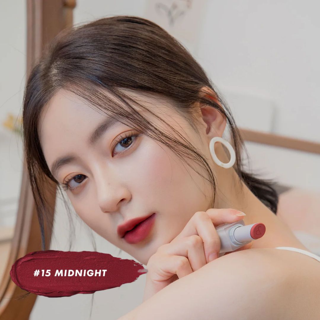 rom&amp;nd Zerro Matte Lipstick 15 Midnight