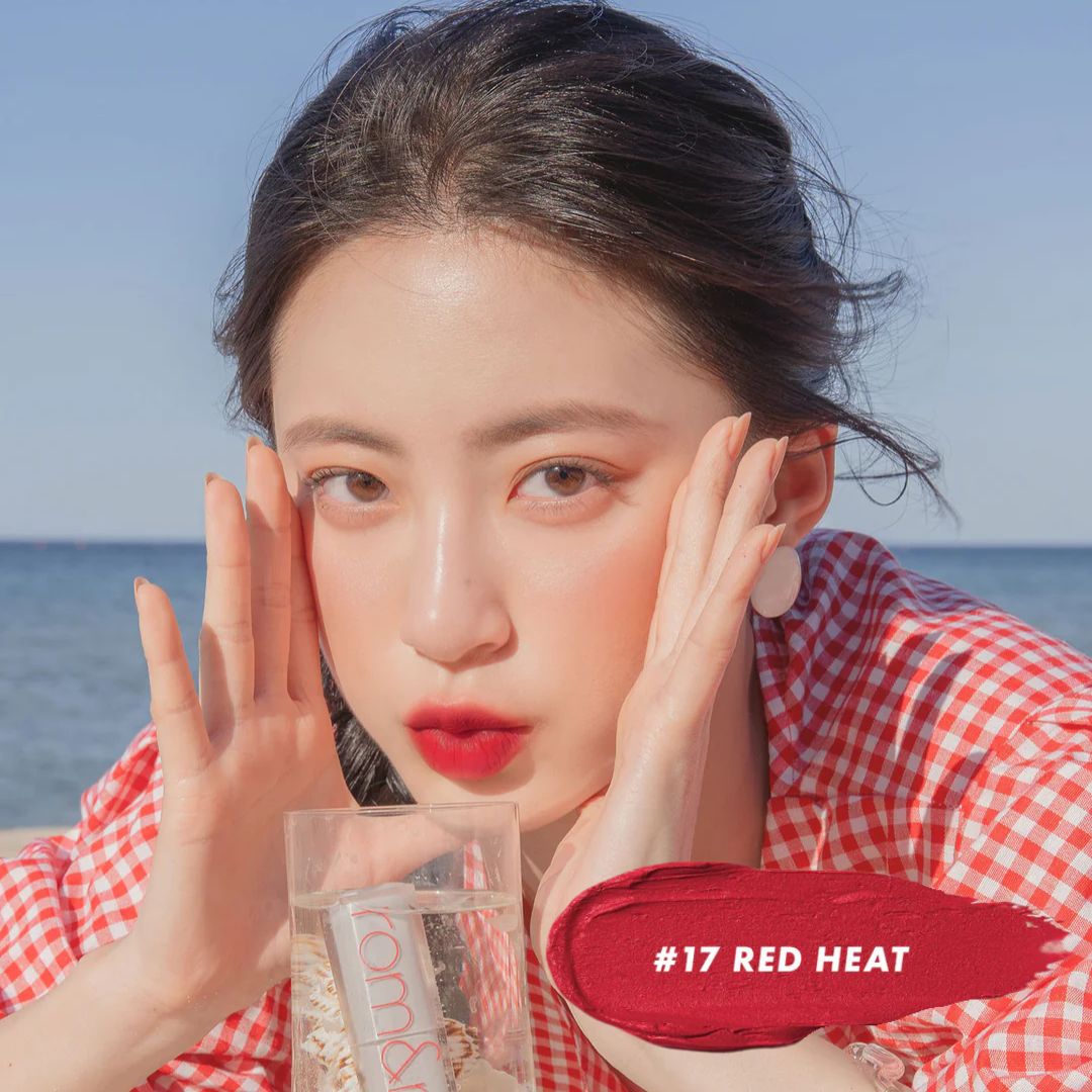 rom&amp;nd Zerro Matte Lipstick 17 Red Heat