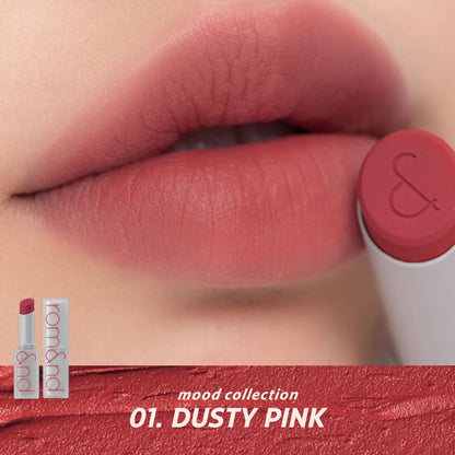 rom&nd Zerro Matte Lipstick 01 Dusty Pink